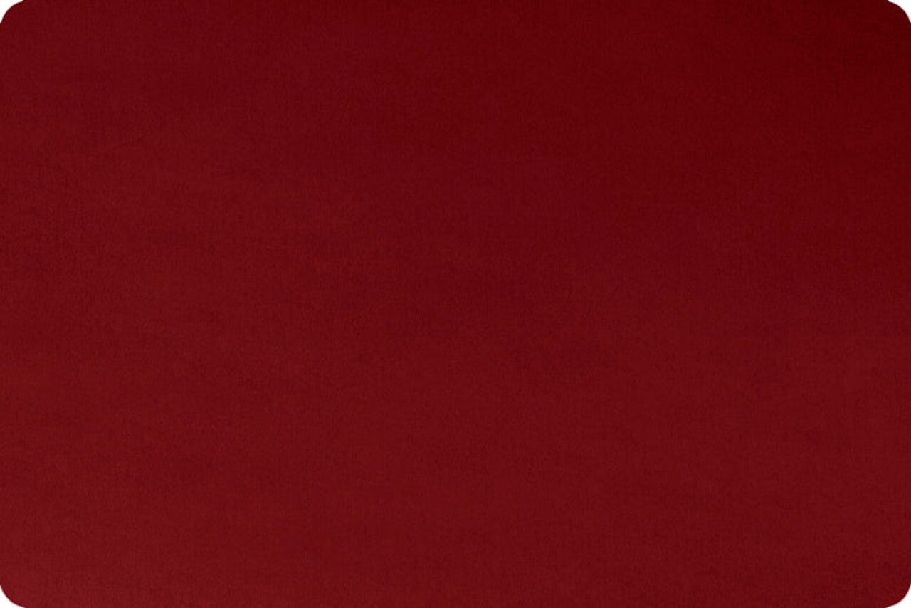 Fabric Shannon Crimson 90" Extra Wide Solid Cuddle 3 by the Quarter Yard C390-CRIMSON